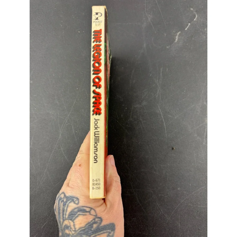 The Legion of‎ Space by Jack Williamson 1977 Pocket Books Sci Fi Vintage